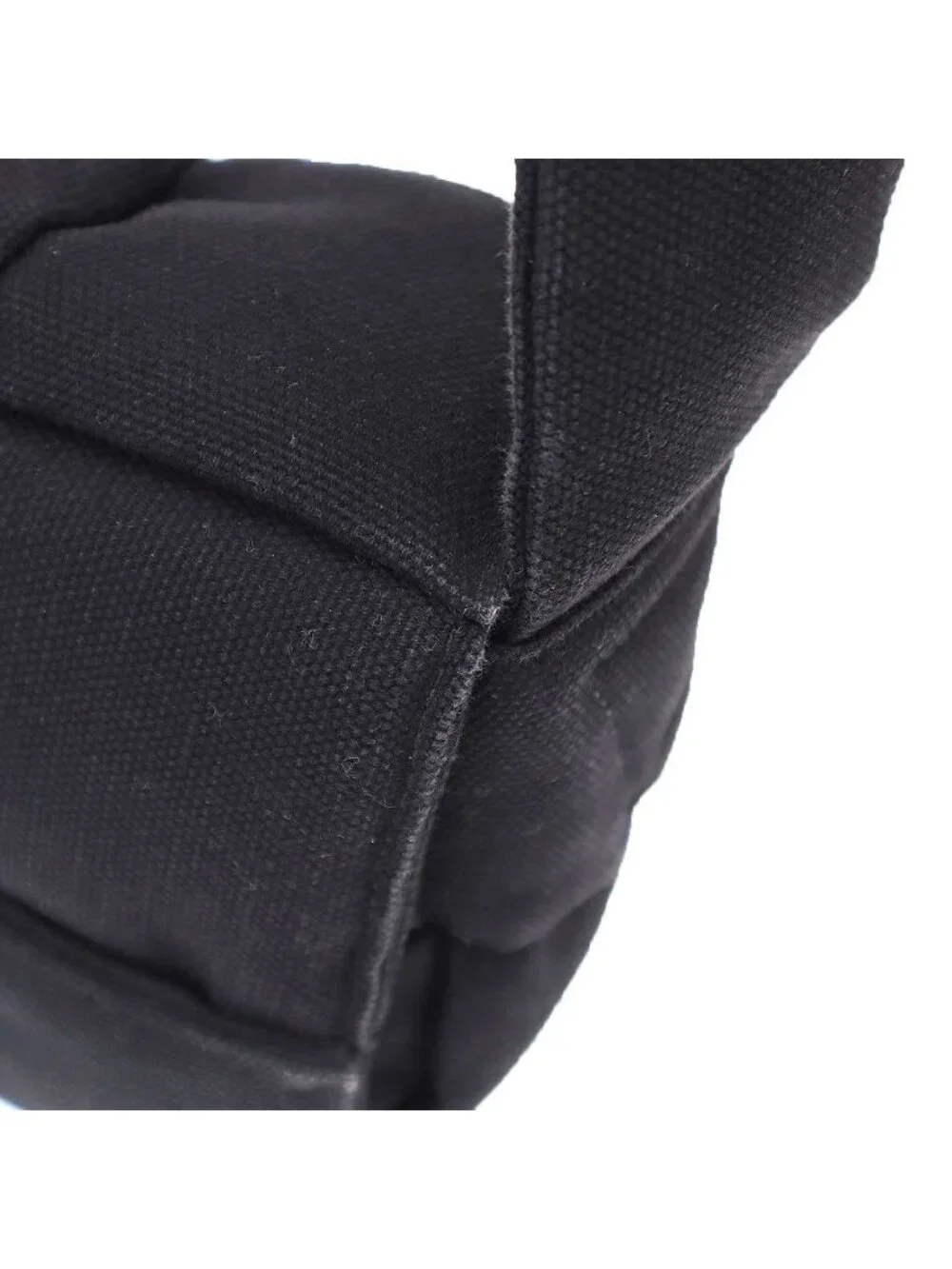 Bottega Veneta Padded Tech Cassette Canvas Intrecciato Shoulder Bag Black